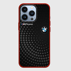 Чехол для iPhone 13 Pro BMW, цвет: 3D-красный