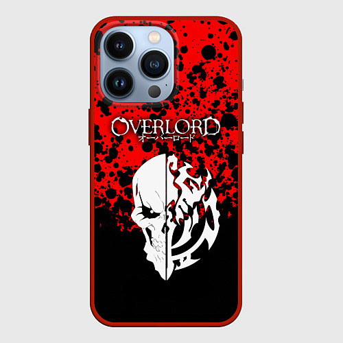 Чехол iPhone 13 Pro OVERLORD / 3D-Красный – фото 1