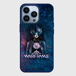 Чехол для iPhone 13 Pro Warframe game logo, цвет: 3D-тёмно-синий