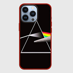 Чехол для iPhone 13 Pro PINK FLOYD, цвет: 3D-красный