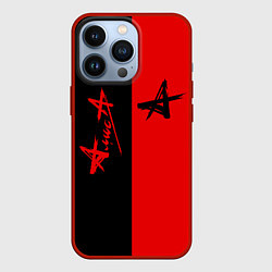 Чехол для iPhone 13 Pro АлисА, цвет: 3D-красный
