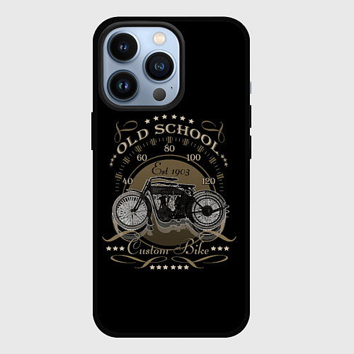 Чехол iPhone 13 Pro Первый Harley Davidson / 3D-Черный – фото 1