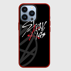 Чехол для iPhone 13 Pro Stray Kids, цвет: 3D-красный