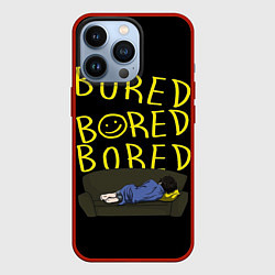 Чехол для iPhone 13 Pro Boreb, цвет: 3D-красный