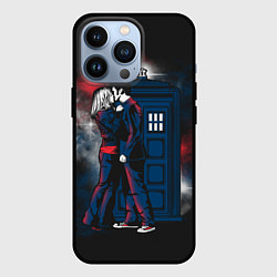 Чехол для iPhone 13 Pro Doctor Who, цвет: 3D-черный