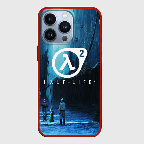 Чехол iPhone 13 Pro HALF-LIFE 2 / 3D-Красный – фото 1