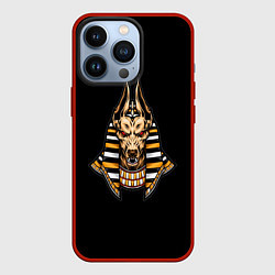 Чехол для iPhone 13 Pro Anubis, цвет: 3D-красный
