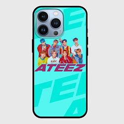 Чехол для iPhone 13 Pro Ateez, цвет: 3D-черный