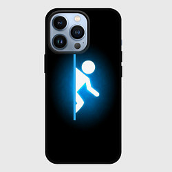 Чехол для iPhone 13 Pro Portal, цвет: 3D-черный