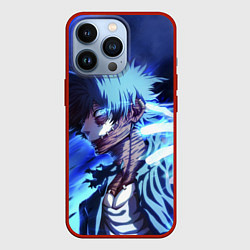 Чехол для iPhone 13 Pro Моя Геройская Академия, цвет: 3D-красный