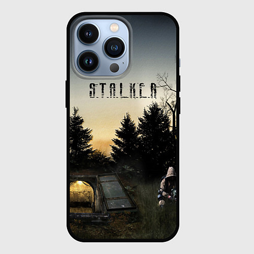 Чехол iPhone 13 Pro СТАЛКЕР 1 / 3D-Черный – фото 1