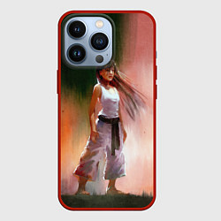 Чехол для iPhone 13 Pro Girl, цвет: 3D-красный