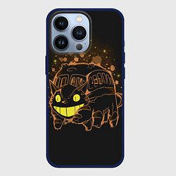 Чехол для iPhone 13 Pro My Neighbor Totoro, цвет: 3D-тёмно-синий