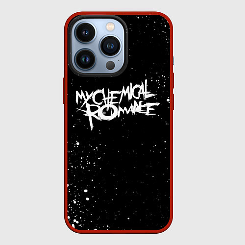 Чехол iPhone 13 Pro My Chemical Romance / 3D-Красный – фото 1