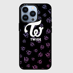 Чехол для iPhone 13 Pro Twice, цвет: 3D-черный