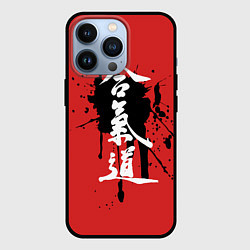 Чехол для iPhone 13 Pro Айкидо, цвет: 3D-черный