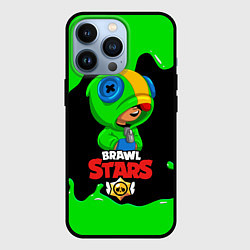 Чехол iPhone 13 Pro BRAWL STARS LEON