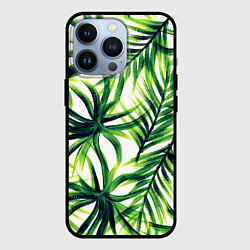 Чехол для iPhone 13 Pro Тропики, цвет: 3D-черный