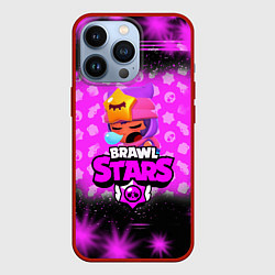 Чехол для iPhone 13 Pro BRAWL STARS:SANDY, цвет: 3D-красный