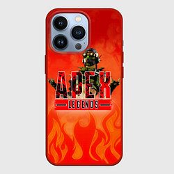 Чехол для iPhone 13 Pro Apex Legends, цвет: 3D-красный