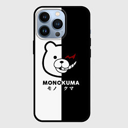 Чехол для iPhone 13 Pro Monokuma, цвет: 3D-черный