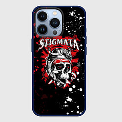 Чехол для iPhone 13 Pro Stigmata, цвет: 3D-тёмно-синий