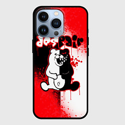 Чехол для iPhone 13 Pro MONOKUMA, цвет: 3D-черный