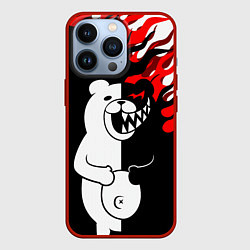 Чехол для iPhone 13 Pro MONOKUMA, цвет: 3D-красный