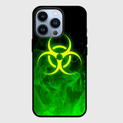 Чехол для iPhone 13 Pro BIOHAZARD, цвет: 3D-черный