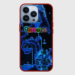 Чехол для iPhone 13 Pro Terraria, цвет: 3D-красный