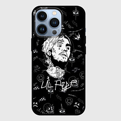 Чехол для iPhone 13 Pro LIL PEEP, цвет: 3D-черный