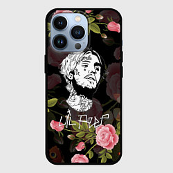 Чехол для iPhone 13 Pro LIL PEEP ROSES, цвет: 3D-черный