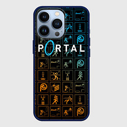 Чехол для iPhone 13 Pro PORTAL, цвет: 3D-тёмно-синий