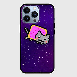 Чехол для iPhone 13 Pro Nyan Cat, цвет: 3D-черный