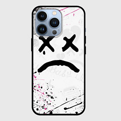 Чехол для iPhone 13 Pro LIL PEEP, цвет: 3D-черный