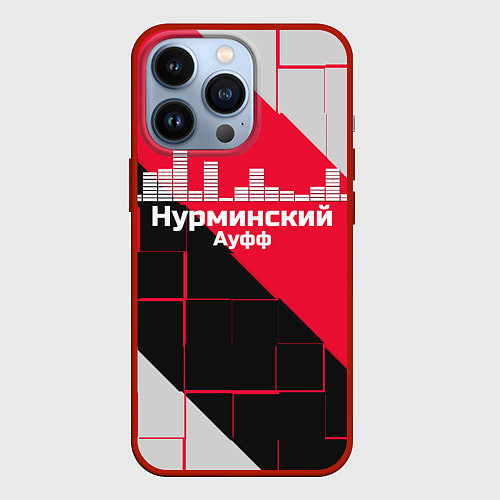 Чехол iPhone 13 Pro Нурминский / 3D-Красный – фото 1