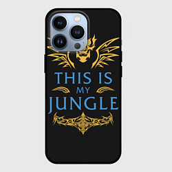 Чехол для iPhone 13 Pro This is my Jungle, цвет: 3D-черный