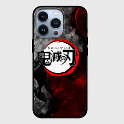 Чехол для iPhone 13 Pro KIMETSU NO YAIBA, цвет: 3D-черный