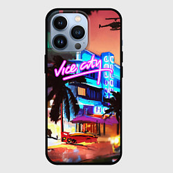 Чехол для iPhone 13 Pro GTA: VICE CITY, цвет: 3D-черный