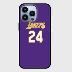 Чехол для iPhone 13 Pro Los Angeles Lakers Kobe Brya, цвет: 3D-черный