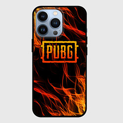 Чехол для iPhone 13 Pro PUBG, цвет: 3D-черный