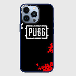 Чехол для iPhone 13 Pro PUBG, цвет: 3D-тёмно-синий