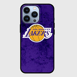 Чехол для iPhone 13 Pro LA LAKERS, цвет: 3D-черный