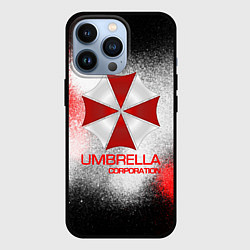 Чехол для iPhone 13 Pro UMBRELLA CORP, цвет: 3D-черный