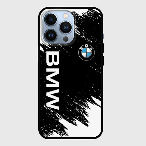 Чехол iPhone 13 Pro BMW / 3D-Черный – фото 1