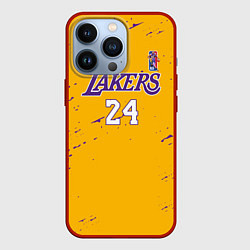 Чехол для iPhone 13 Pro KOBE BRYANT, цвет: 3D-красный