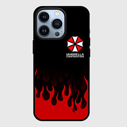 Чехол для iPhone 13 Pro UMBRELLA CORPORATION, цвет: 3D-черный