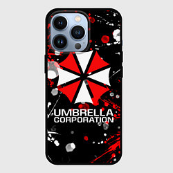 Чехол для iPhone 13 Pro UMBRELLA CORPORATION, цвет: 3D-черный