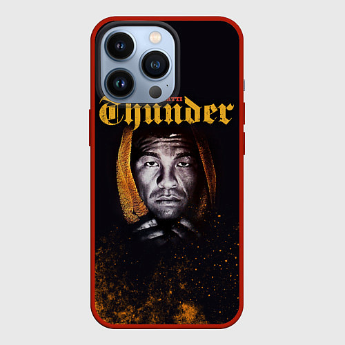 Чехол iPhone 13 Pro Arturo 'Thunder' Gatti / 3D-Красный – фото 1