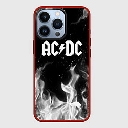 Чехол для iPhone 13 Pro AC DC, цвет: 3D-красный